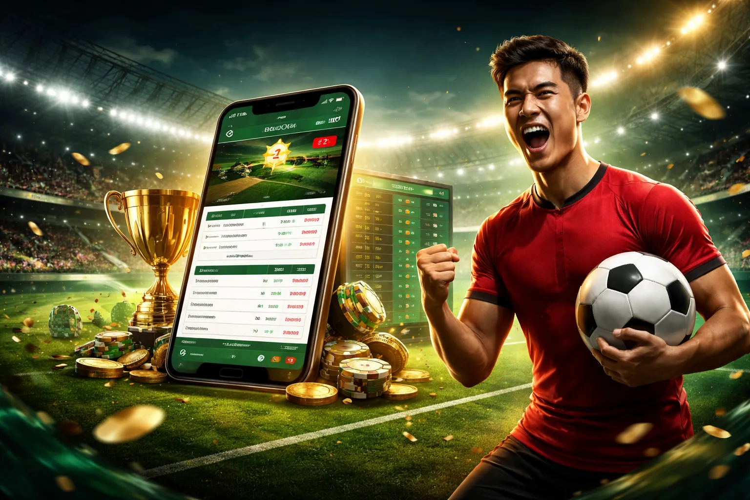 Hình ảnh cá cược trực tiếp 1xBet